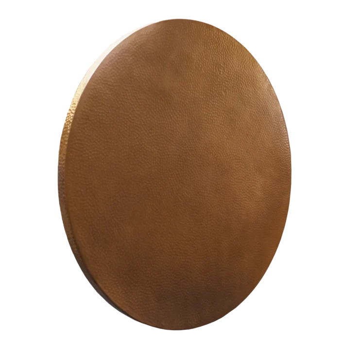 Round Copper Tabletop — Handcrafted - Image 4
