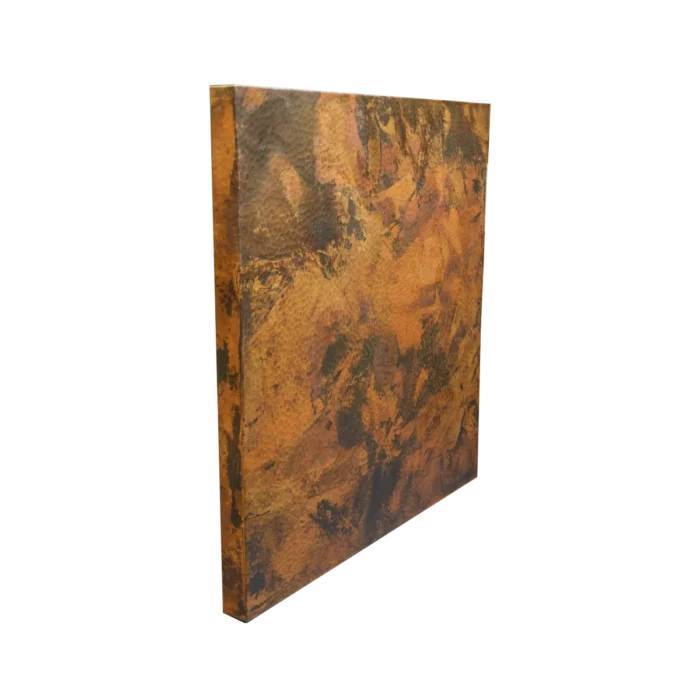 Square Copper Tabletop — Hand-Hammered Finish - Image 2