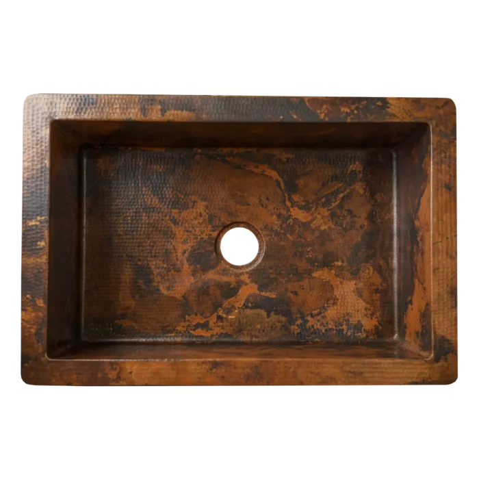 Undermount Copper Kitchen Sink — Artisan Crafted - Image 2