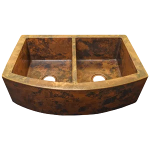 Farmhouse Split Figure "D" Kitchen Sink
