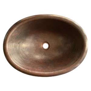 Oval Drop-in Bathroom Sink