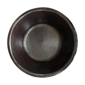 Copper Pedicure Bowl — Hand-Hammered Spa Design, artisan-crafted and hand-hammered by Monte Grande in Santa Clara del Cobre, Mexico.