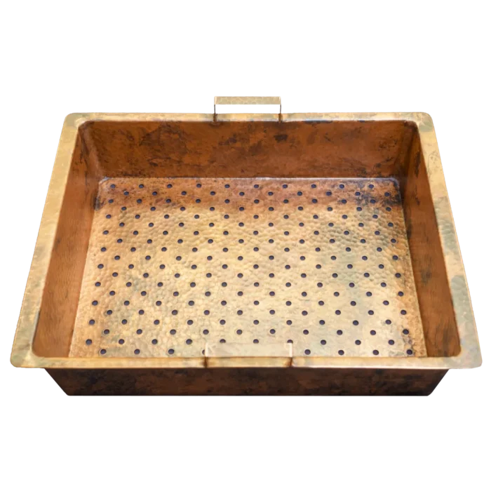 Copper Strainer Basket — Handcrafted Elegance - Image 2